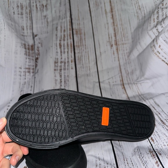 Black Canvas Slip-on Shoe - Picture 3 of 4